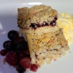 Spice Slice - Currants, crumble, and a little winter drama.